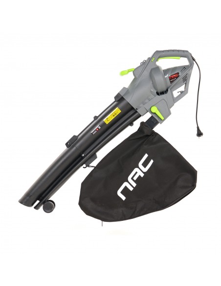 Funkcjonalny elektryczny odkurzacz ogrodowy z funkcją dmuchawy i składaną rurą ssącą NAC VBE350-AS-DW, 3500 W 5902490741683 2