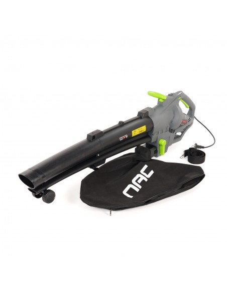 Funkcjonalny elektryczny odkurzacz ogrodowy z funkcją dmuchawy i składaną rurą ssącą NAC VBE350-AS-DW, 3500 W 5902490741683 4