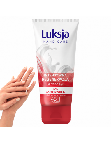 Regenerujący krem do rąk Luksja Hand Care 50 ml 5900536363035