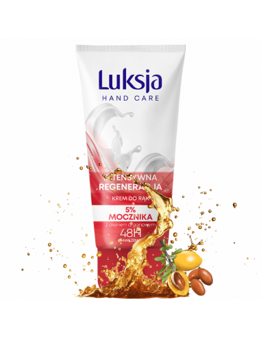 Regenerujący krem do rąk Luksja Hand Care 50 ml 5900536363035 2