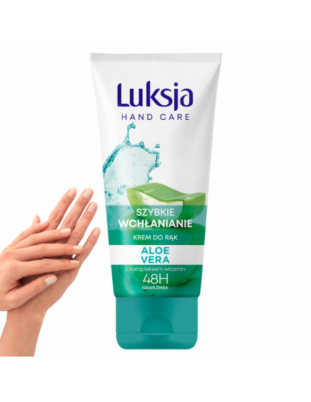 Lekki krem do rąk Szybkie Wchłanianie Luksja Hand Care 50 ml 5900536363066