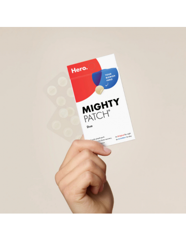 Dwuwarstwowe plastry na wypryski na dzień i na noc Hero Mighty Patch Duo 12 szt. 5010724000526 2