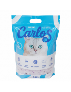 Niezbrylający żwirek dla kota silikonowy Carlos 8x 3,8L 5905842537293 2