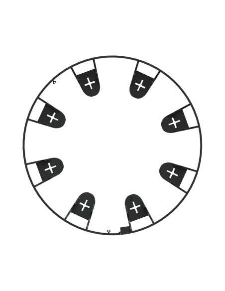 Czarne obrzeże ogrodowe Cellfast UNIBORD 5907553506162 5