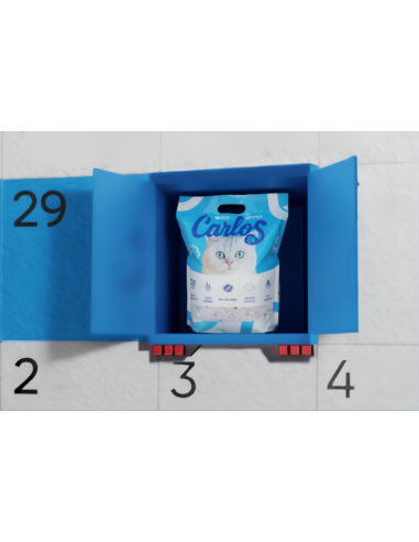 Niezbrylający żwirek dla kota silikonowy Carlos 8x 3,8L 5905842537293 8