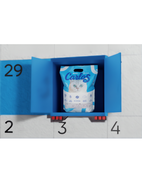 Niezbrylający żwirek dla kota silikonowy Carlos 8x 3,8L 5905842537293 8