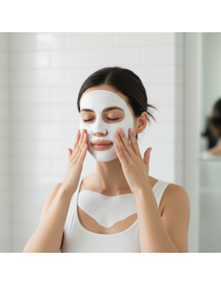 Hydrożelowa maseczka na twarz i dekolt w płachcie LiftGlow Intensive Collagen 4 szt. 5907346090007 7