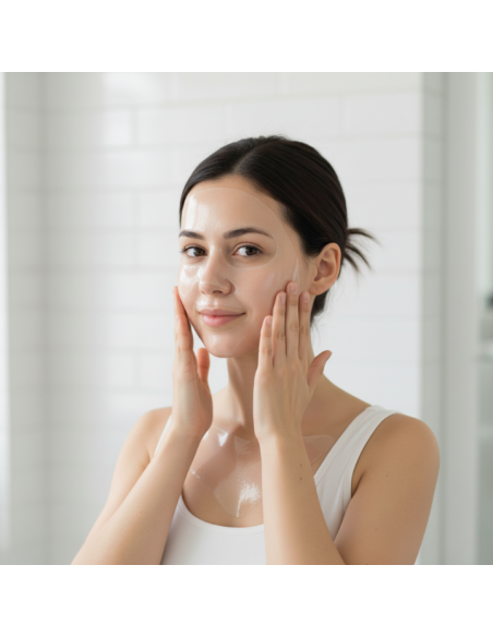 Hydrożelowa maseczka na twarz i dekolt w płachcie LiftGlow Intensive Collagen 4 szt. 5907346090007 8