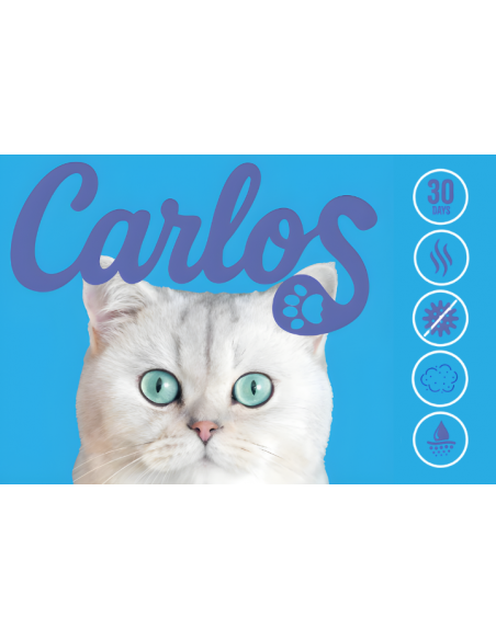 Bezzapachowy żwirek dla kota silikonowy Carlos 4x 3,8L 5905842537286 9