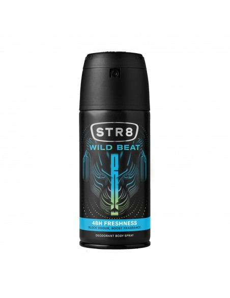 Zestaw prezentowy dla mężczyzny STR8 Wild Beat - Dezodorant 150 ml + Żel pod prysznic 250 ml 5900536362175 2