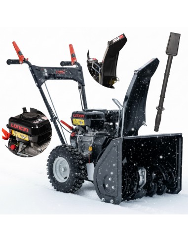 Mocna odśnieżarka spalinowa z napędem NAC STP196L-56/40-K 5900607536924