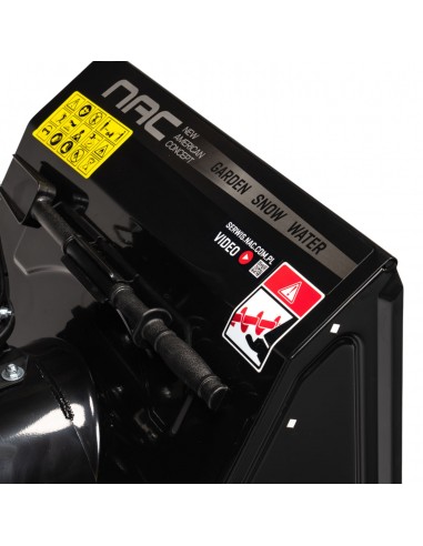 Wydajna odśnieżarka spalinowa z napędem z rozrusznikiem elektrycznym NAC STP196L-61-E-K 5902490793576 11