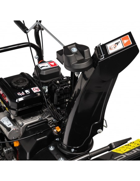 Wydajna odśnieżarka spalinowa z napędem z rozrusznikiem elektrycznym NAC STP196L-61-E-K 5902490793576 17