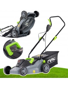 Kosiarka elektryczna NAC 1500 W 28l LE15-37-PB-S szerokość koszenia 37cm 5902067855034