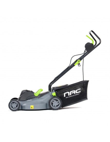 Kosiarka elektryczna NAC 1500 W 28l LE15-37-PB-S szerokość koszenia 37cm 5902067855034 8