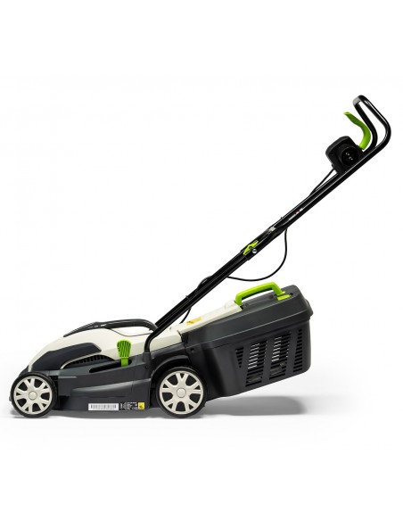 Łatwa w obsłudze kosiarka elektryczna NAC LE14-34-PB-KC 1400W z zabezpieczeniem termicznym + kosz 5902067856390 6