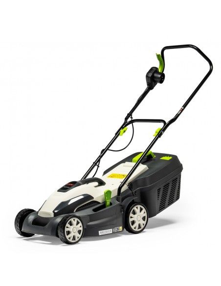 Łatwa w obsłudze kosiarka elektryczna NAC LE14-34-PB-KC 1400W z zabezpieczeniem termicznym + kosz 5902067856390 7