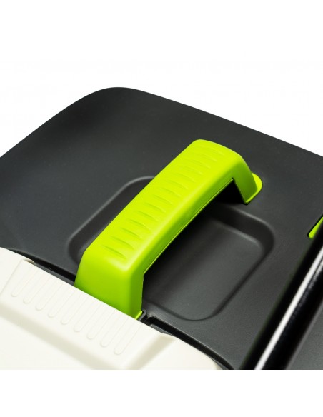 Łatwa w obsłudze kosiarka elektryczna NAC LE14-34-PB-KC 1400W z zabezpieczeniem termicznym + kosz 5902067856390 12