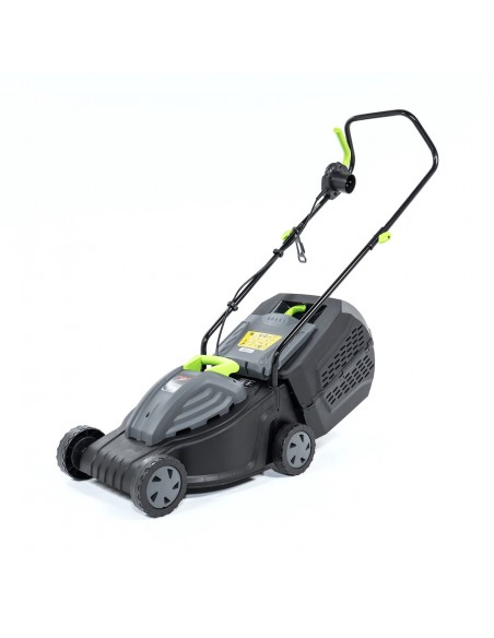 Cicha kosiarka elektryczna z silnikiem indukcyjnym NAC LE12-32-PI-J, szer. koszenia 32 cm 5902067856291 4