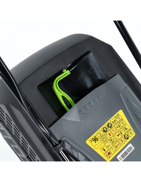 Cicha kosiarka elektryczna z silnikiem indukcyjnym NAC LE12-32-PI-J, szer. koszenia 32 cm 5902067856291 10