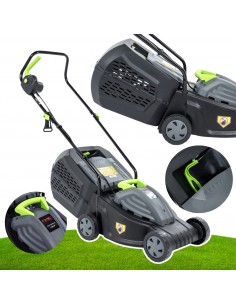 Cicha kosiarka elektryczna z silnikiem indukcyjnym NAC LE12-32-PI-J, szer. koszenia 32 cm 5902067856291