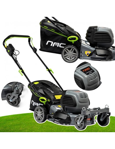 Kosiarka elektryczna NAC LE18-46-SIR-JR z silnikiem indukcyjnym 1800W 5902490741867