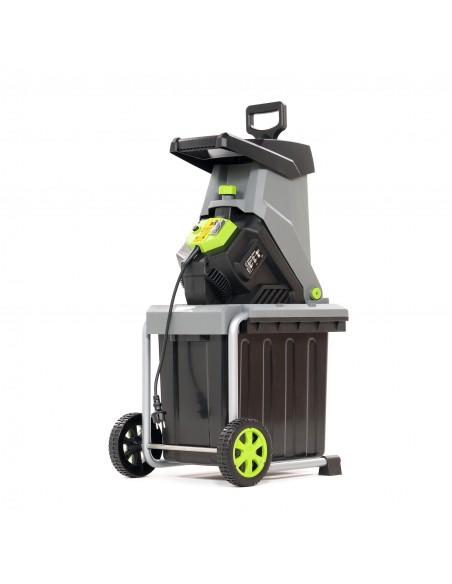 Wysokiej jakości rozdrabniacz gałęzi rębak NAC SHE250B-BOX-G, 2500 W 5902067855393