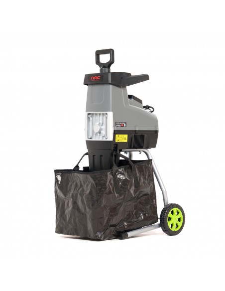 Wydajny rozdrabniacz gałęzi rębak frezowy NAC SHE280S-BAG-G, 2800 W 5902067856093 4