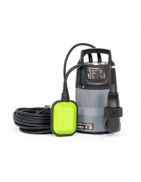 Praktyczna pompa ogrodowa do wody czystej NAC SPE25C-L, 250 W 8000l/h 5902490742567 4