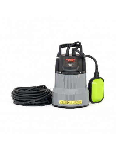 Praktyczna pompa ogrodowa do wody czystej NAC SPE25C-L, 250 W 8000l/h 5902490742567