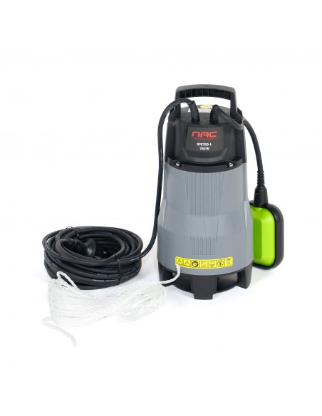 Wytrzymała pompa ogrodowa NAC SPE75D-L 750 W, wydajność 14000 l/h 5902490742581 3
