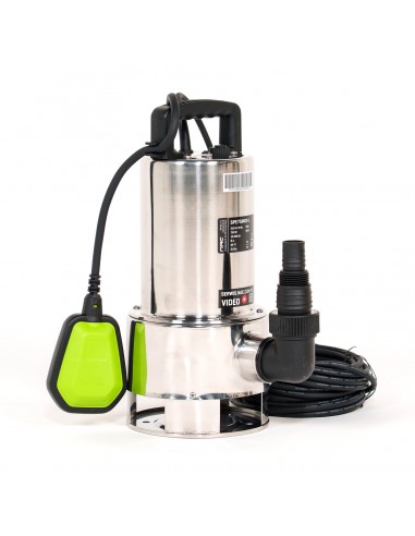 Solidna pompa zatapialna do brudnej wody NAC SPE75INOX-L, 750 W 15000l/h 5902490742628 3