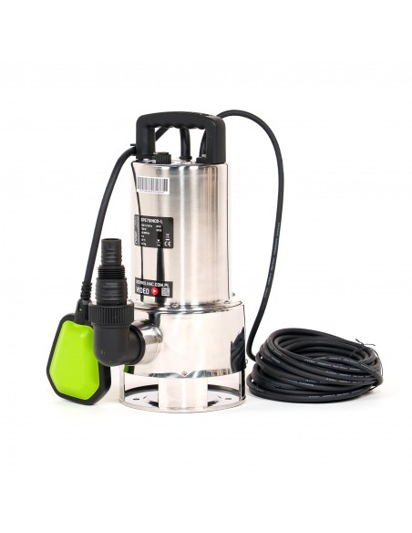 Solidna pompa zatapialna do brudnej wody NAC SPE75INOX-L, 750 W 15000l/h 5902490742628 4