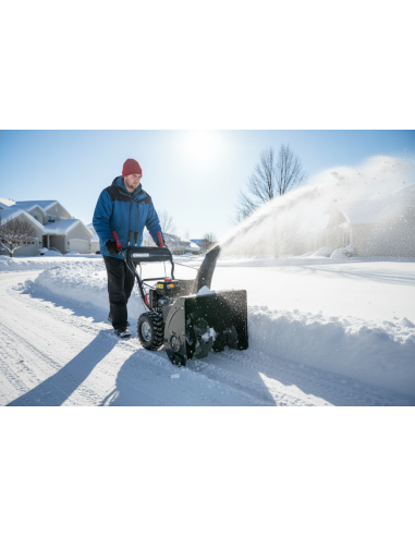 Odśnieżarka spalinowa z napędem i rozrusznikiem elektrycznym 66 cm NAC STP212L-66-EB-K 5905842537729 14