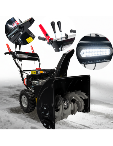 Mocna odśnieżarka spalinowa z napędem i rozrusznikiem elektrycznym 71 cm NAC STP212L-71-E-K 5905842537736