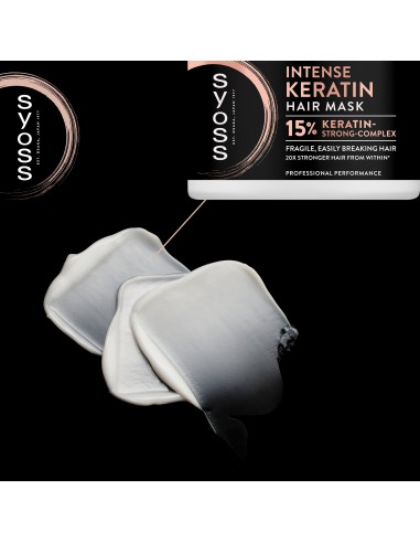 Wzmacniająca maska do włosów delikatnych i łamliwych SYOSS Deep Keratin 400 ml 9000101743234 3
