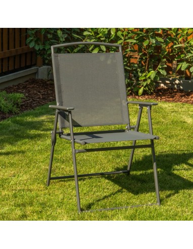 Stylowy zestaw mebli ogrodowych dla 6 osób: stół obiadowy + 6x składane krzesło Meven 5905842532533 14