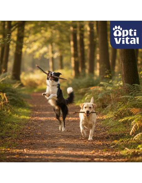 Miękkie kosteczki z kaczką, przysmak dla psa OptiVital 90 g 5907467782829 4