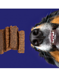 Mięsne filety bogate w wołowinę, bezzbożowa przekąska dla psa OptiVital 80 g 5906764003033 2