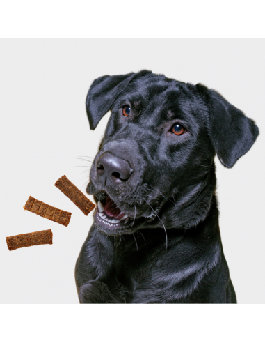 Mięsne filety bogate w wołowinę, bezzbożowa przekąska dla psa OptiVital 80 g 5906764003033 8