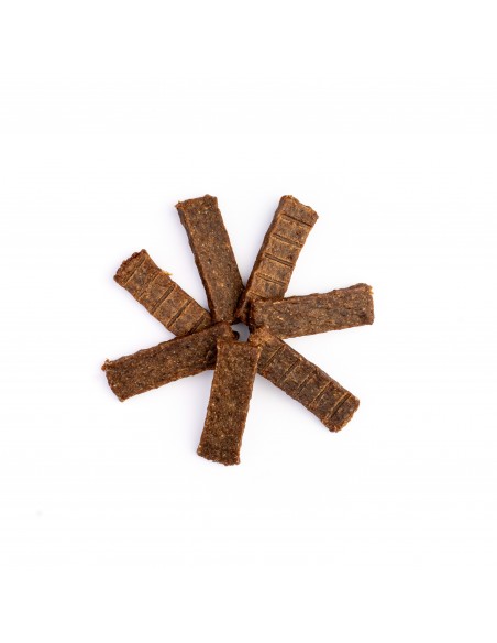 Mięsne filety bogate w wołowinę, bezzbożowa przekąska dla psa OptiVital 80 g 5906764003033 12