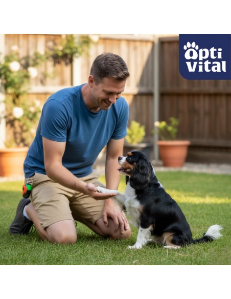 Mięsne miniburgerki z kaczką, jabłkiem i tymiankiem, smaczki dla psa OptiVital 60 g 5907467782799 6