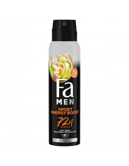 Spray dla mężczyzn antyperspirant cytryna 150ml Fa Men Sport 9000100736763