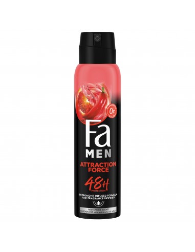 Wydajny antyperspirant dla mężczyzn spray 150ml Fa Men Force 9000100798655