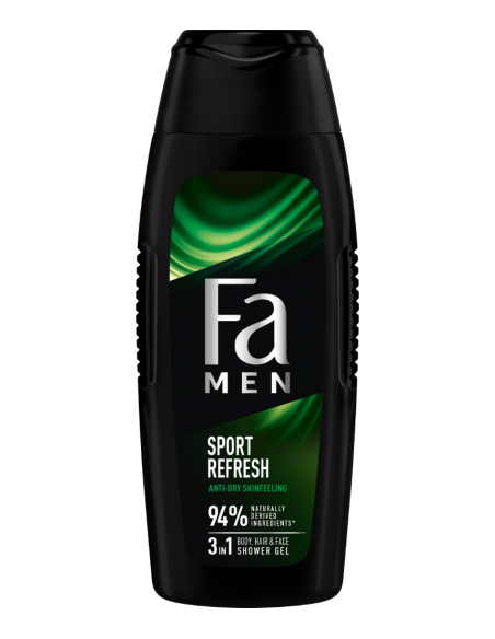 Duży zestaw żel pod prysznic  mix męski 4x400 ml 3838824404509 5