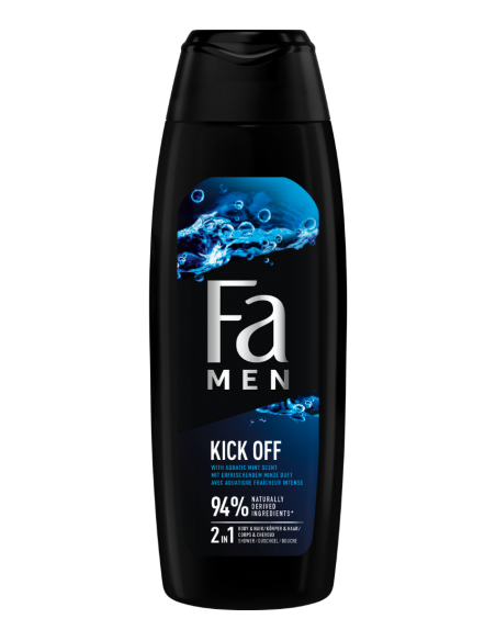 Zestaw 4 żeli pod prysznic zestaw mix męski 4x750ml Fa MEN 3838824405261 4