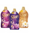 Zestaw koncentratów do płukania tkanin Silan Aromatherapy Lotus + Frangipani + Magnolia 3x1364 ml (186 prań)