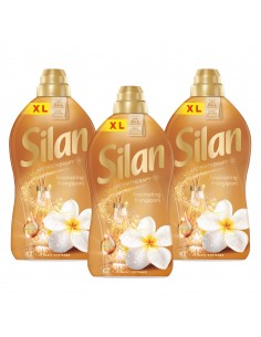 3x Zmiękczający koncentrat do płukania Silan Aromatherapy Fascinating Frangipani 3x 1364 ml 186 prań 9000101582642