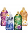 Zestaw 4 płynów do płukania Silan Fresh Control + Frangipani + Magnolia + Jungle 4x 1364 ml 248 prań