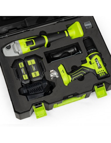 ZESTAW WKRĘTARKA I SZLIFIERKA KĄTOWA 20V NAC SMART NS-SET2-20V 5905842533387 5